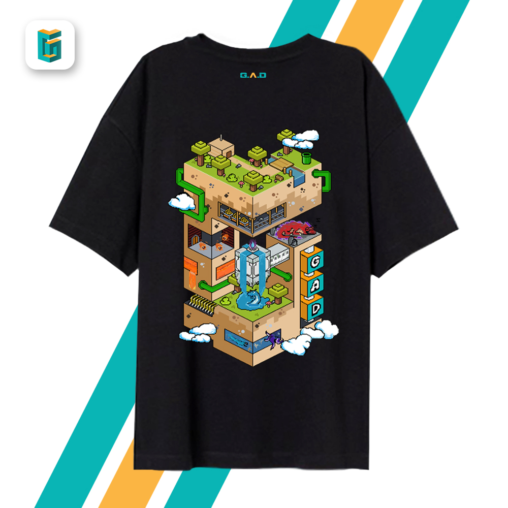 mockup unisex đen SAU